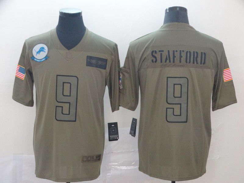 Men Detroit Lions #9 Stafford Nike Camo 2019 Salute to Service Limited NFL Jerseys->philadelphia eagles->NFL Jersey